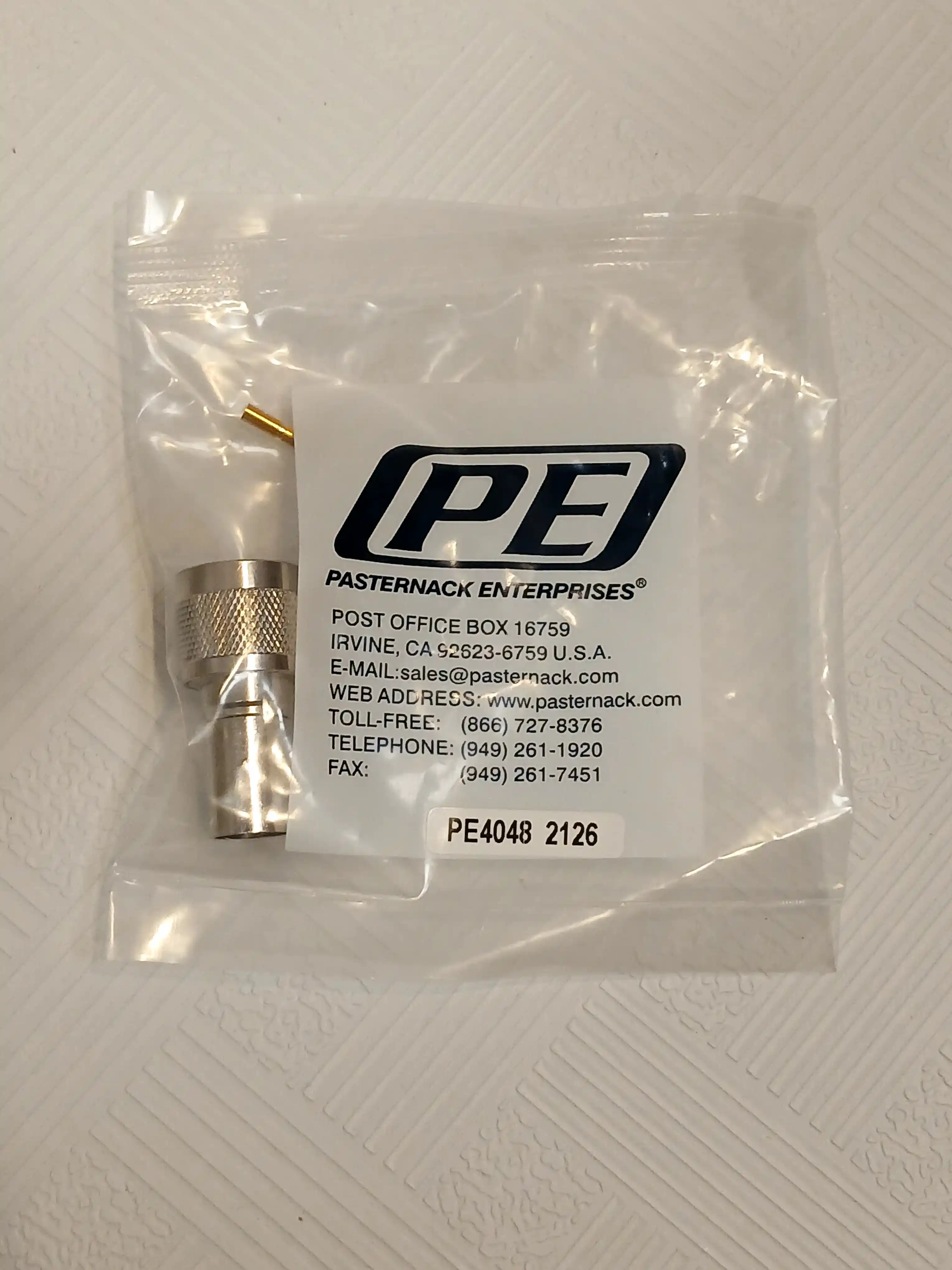 N Male Connector Crimp/Solder